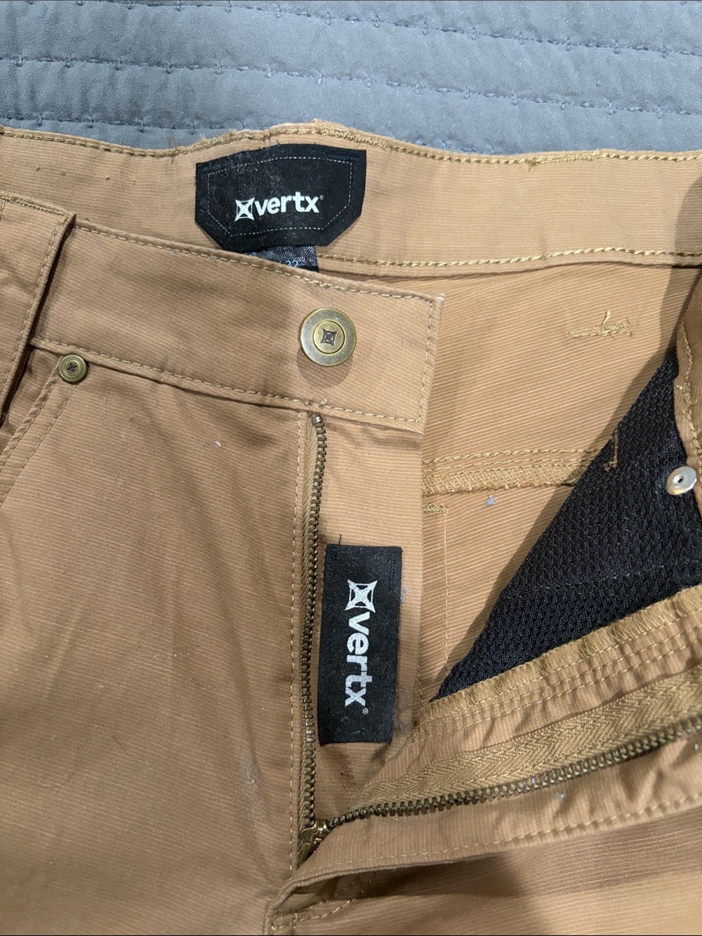 Vertx Men's Brown Tactical Pants - Durable Workwear